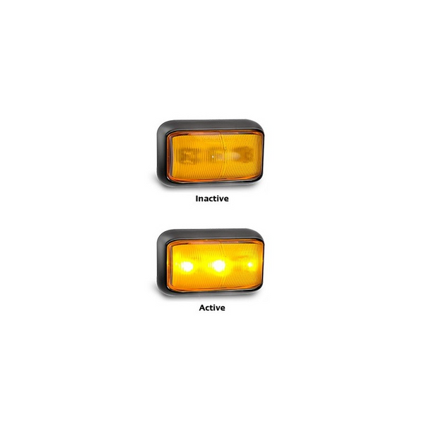 LED Side Marker Lights - LED 58 Series Marker Lamps - Amber