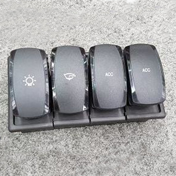 Stacer/Quintrex 4 Gang Set of Rocker Switches