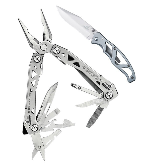 Gerber Multi-Tool & Mini Knife Gift Set - Suspension NXT