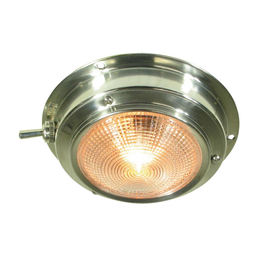 Dome Lights - Stainless Steel - 140mm
