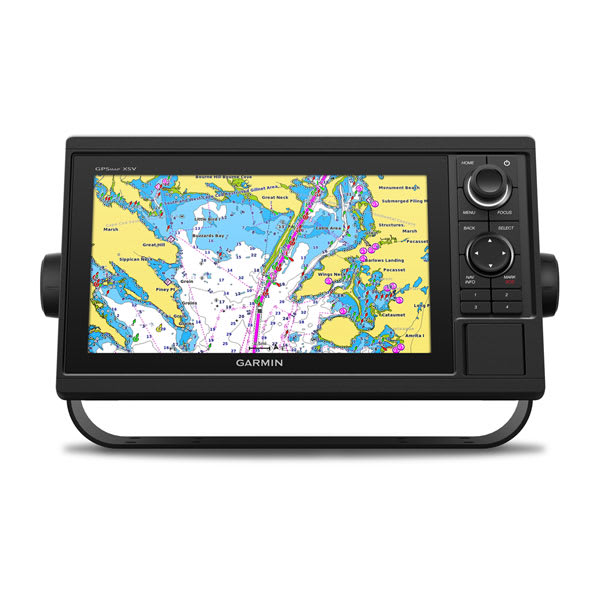 Garmin GPSMAP 1022xsv - Chartplotter without Transducer but with SideVü, ClearVü and Traditional CHIRP Sonar &amp; Worldwide Basemap