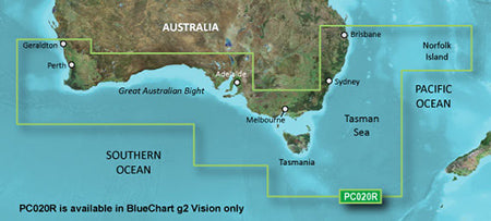 Garmin BlueChart g3 Vision - Southern Australia
