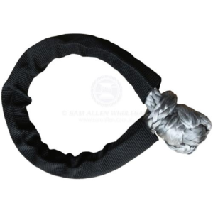SAW Supashackle - Soft Shackle (Pair) - 600mm Grey with Sleeve