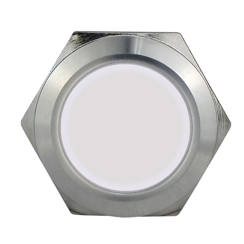 RELAXN Switch - 20A Stainless Steel Push Switch with LED Back Light