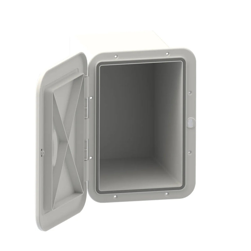 BOAT SEAT BOX 400MM W/HATCH
