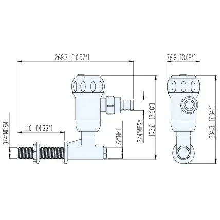 TMC Livewell Pumps - 12V 800GPH 90deg