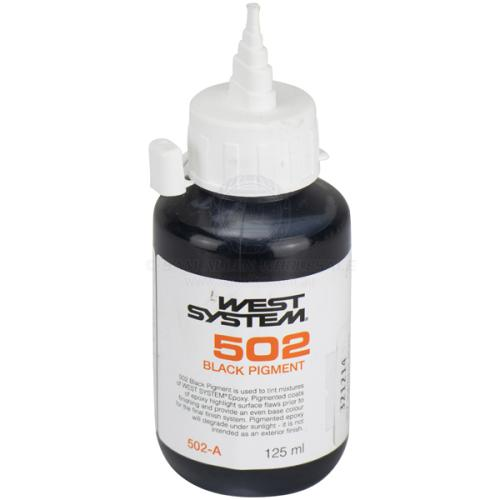 West System Epoxy Pigment 501 / 502 - Black, 125ml