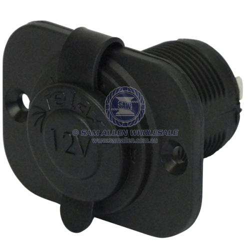 Relaxn Flush Mount Power Outlet Single Socket - 12V Cigarette