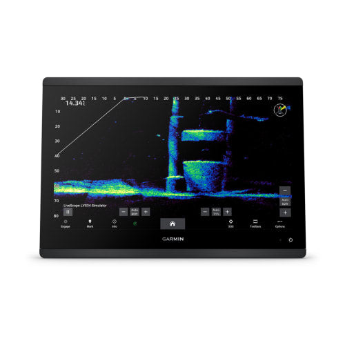 Garmin GPSMAP 1653xsv - SideVu, ClearVu and Traditional CHIRP Sonar with Mapping