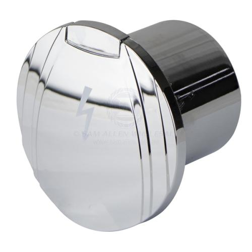 SAW Battery Switch - 2 Position Concealed - Battery Switch Box Chrome