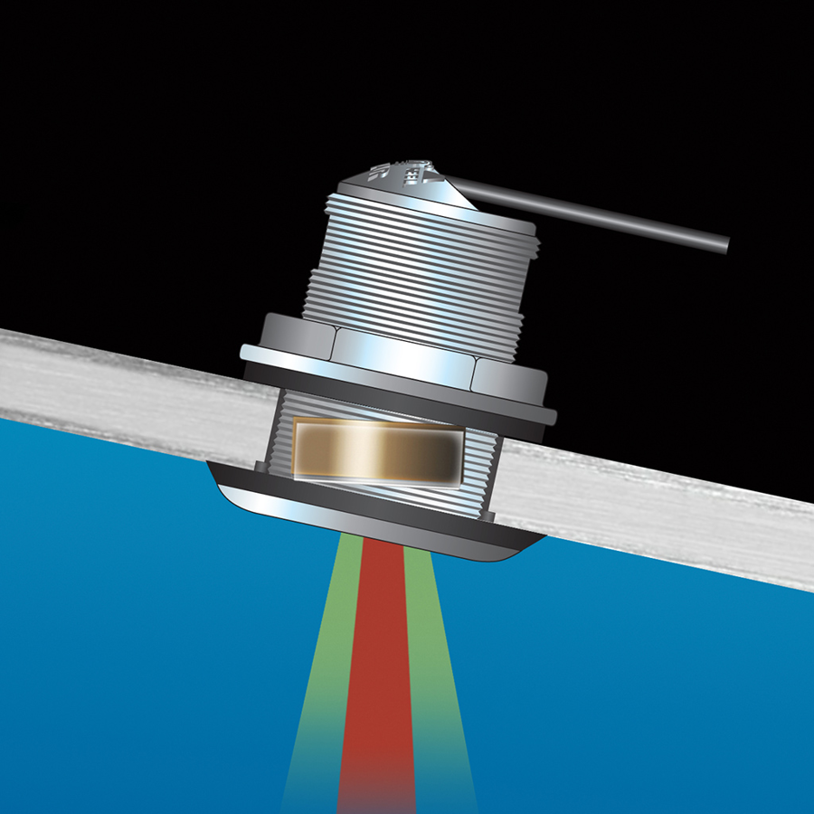 XSONIC AIRMAR SS60 - Traditional/CW Tilted Element™ Thru-hull Transducer