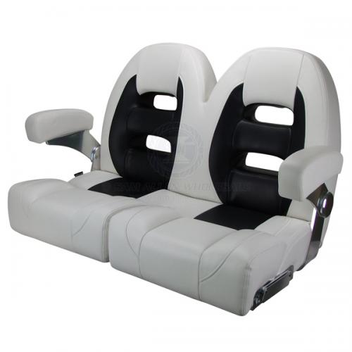Relaxn Seat Cruiser Series - Double - White and Black