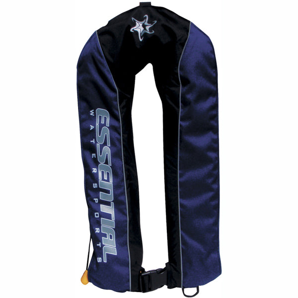 Essential Deluxe 150N Manual Inflatable PFD - Navy