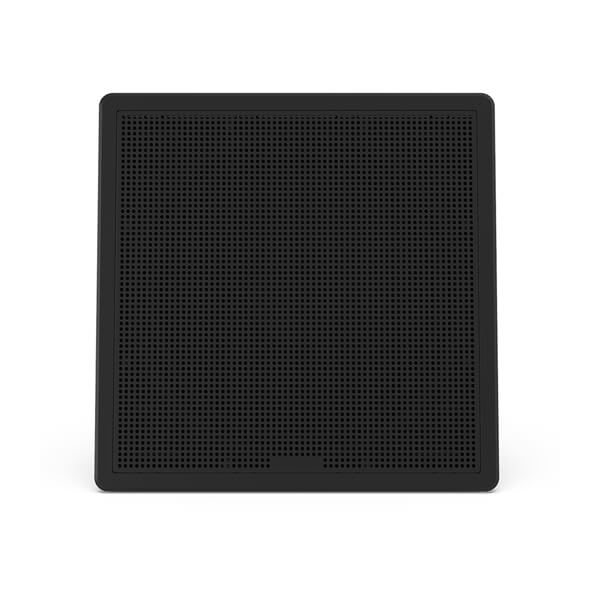Fusion FM-S10SB - 10" 400-Watt Square Black Flush-Mount Marine Subwoofer