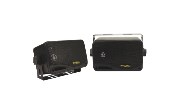 DNA Marine Speaker Box - 1 Pair Black 60W