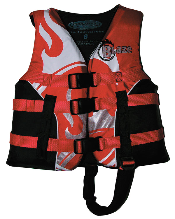 Essential Blaze 50 Junior PFD - Size 6 and 10 - Junior 10