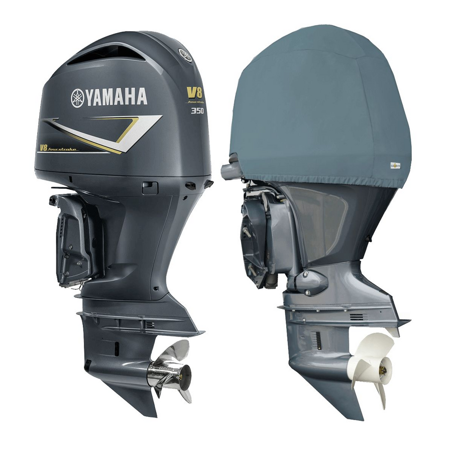 OCEANSOUTH Cowling Covers for Yamaha Outboards (Storage) - F350A- V8 5.3L (2007>)