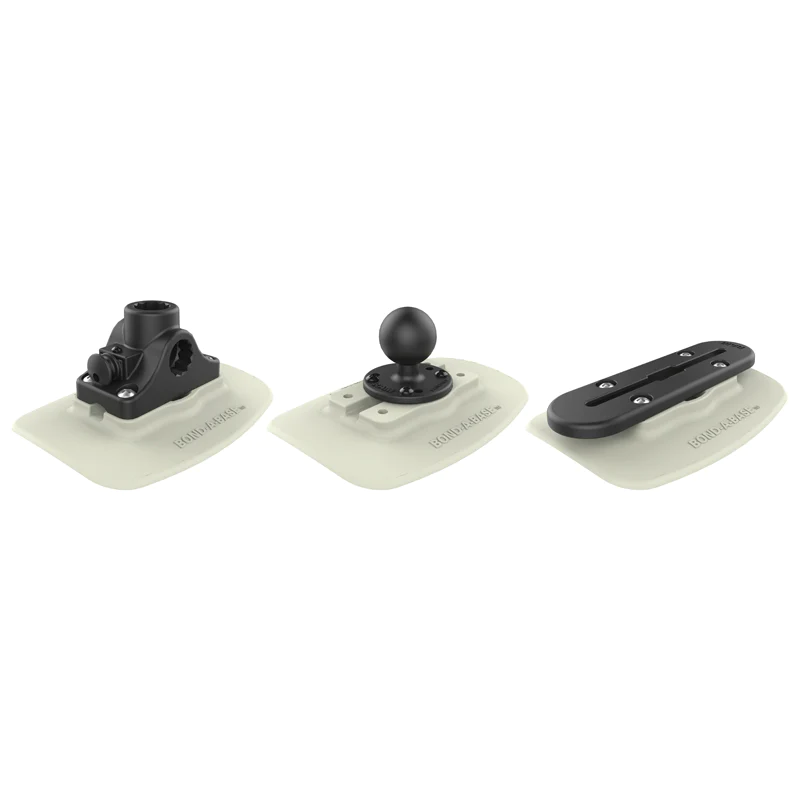RAM® Bond-A-Base™ Black and Grey Adhesive Base