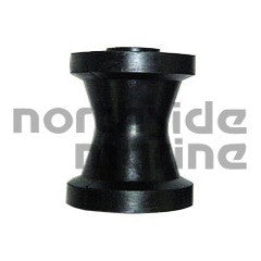 3” Bow Roller Rubber. Type: Rubber. Colour: Black. Bore Size: 17mm.