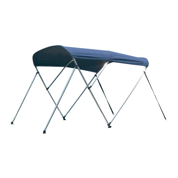 BLA Marine 4 Bow Bimini Top - Premium Quality - Navy 1.5-1.7m Width