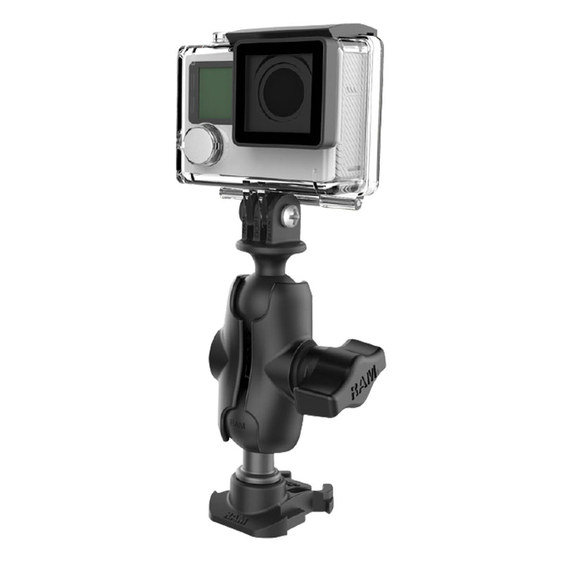 RAM Mounts Ball Adapter for GoPro® Bases with Universal Action Camera Adapter