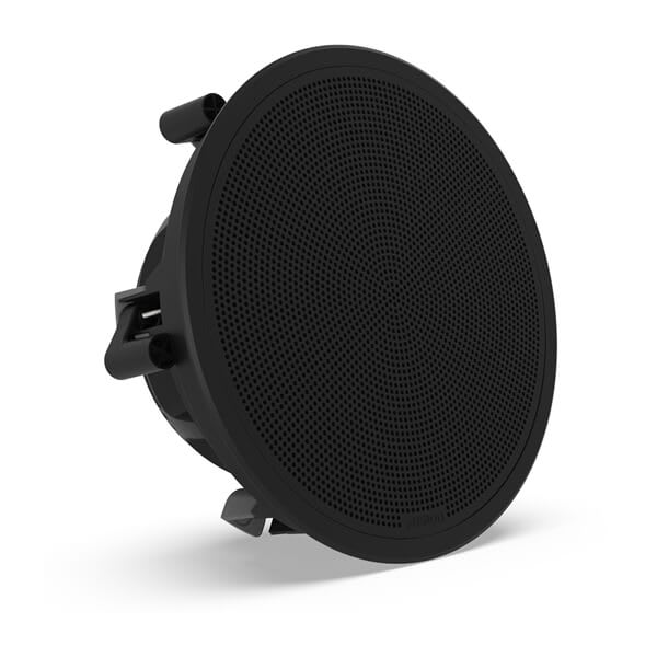 Fusion FM-S10RB - 10" 400-Watt Round Black Flush-Mount Marine Subwoofer