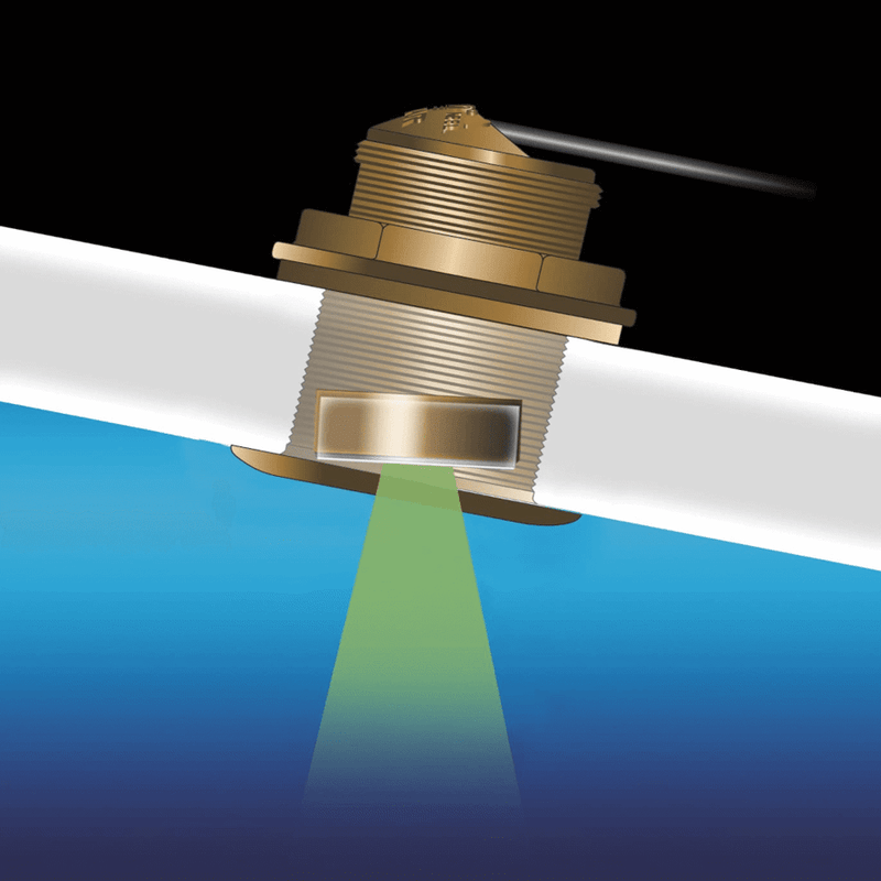 XSONIC AIRMAR B150M - Chirp-ready Tilted Element Thru-hull Transducer