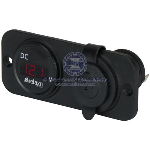 Relaxn Flush Mount Power Outlet Dual Socket