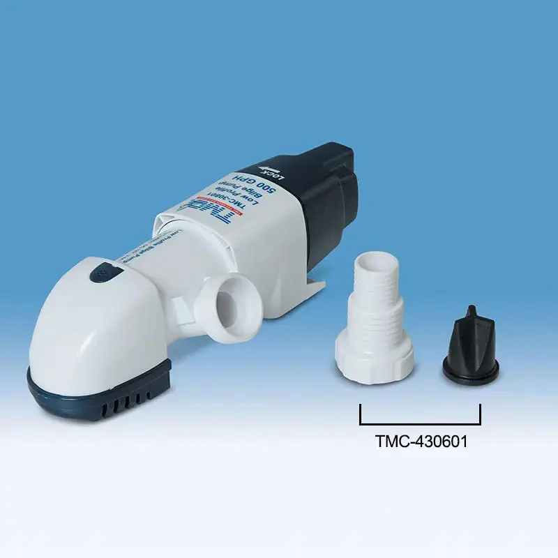 TMC Pump - 12V 500GPH Automatic Low Profile Bilge Pump TMC-30801