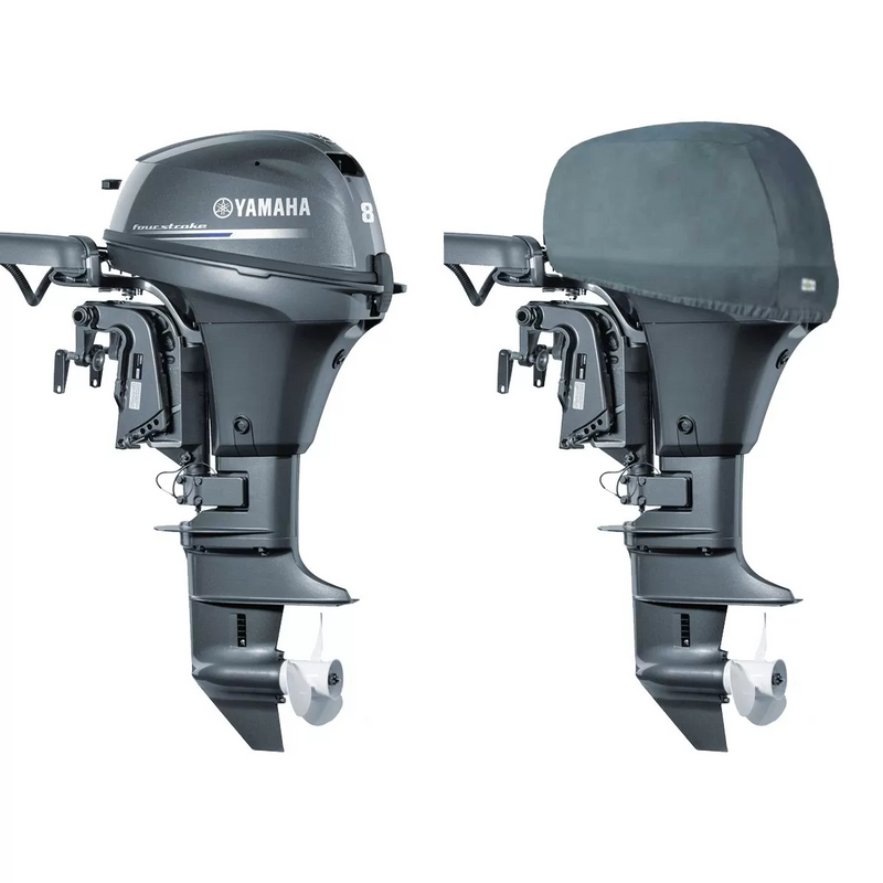 OCEANSOUTH Cowling Covers for Yamaha Outboards (Storage) - F8F, F9.9J - 2CYL 212CC (2013>)