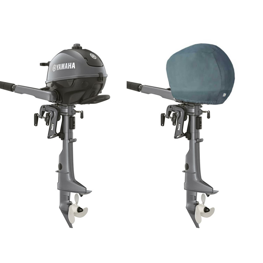 OCEANSOUTH Cowling Covers for Yamaha Outboards (Storage) - F2.5B - 1CYL 72CC (2015>)