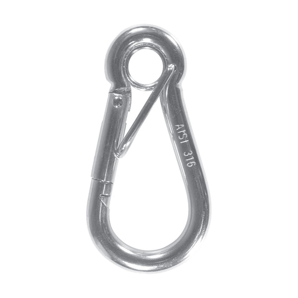BLA Safety Snap Hooks - 316 Grade Stainless Steel - 80mm