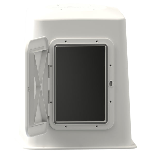 BOAT SEAT BOX 400MM W/HATCH