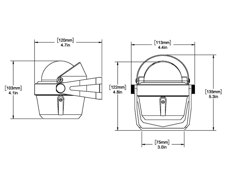 RitchieAngler Bracket Mounted Compass