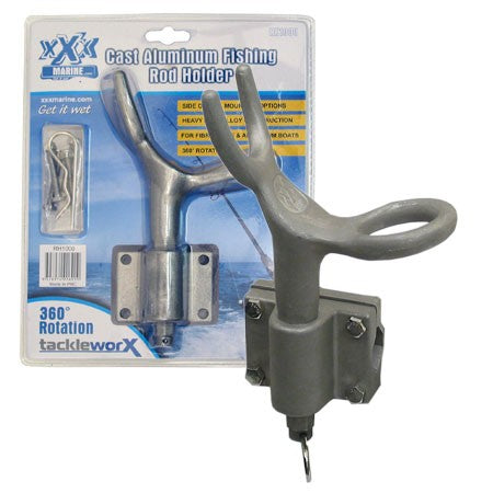 CAST ALUMINIUM ROD HOLDER &amp; BASE