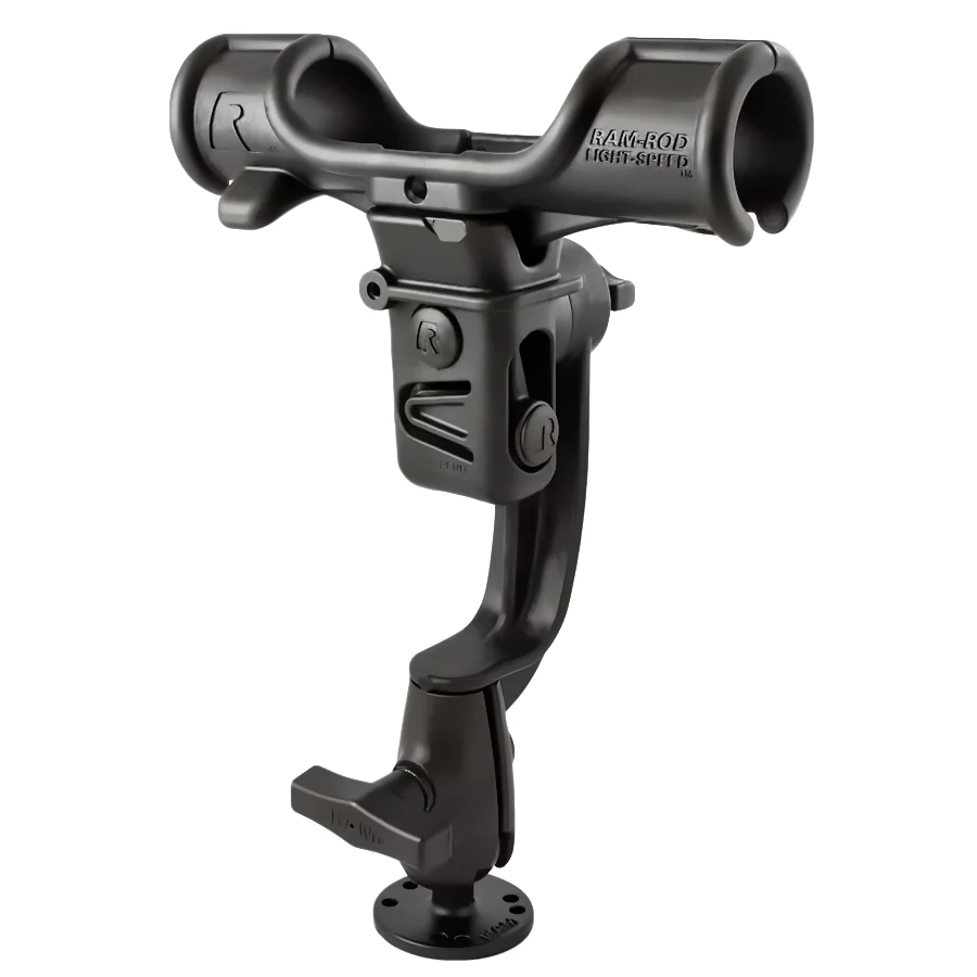 RAM Mounts Light-Speed™ Fishing Rod Holder with Revolution Socket Arm and Base