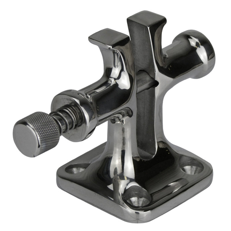 SAW Stainless Steel Split Bollard - Spring Loaded Captive Pin