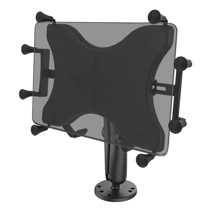 RAM Mounts X-Grip® Drill-Down Double Ball Mount for 9"-10" Tablets
