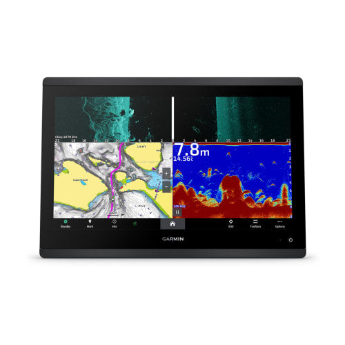 Garmin GPSMAP 1653xsv - SideVu, ClearVu and Traditional CHIRP Sonar with Mapping