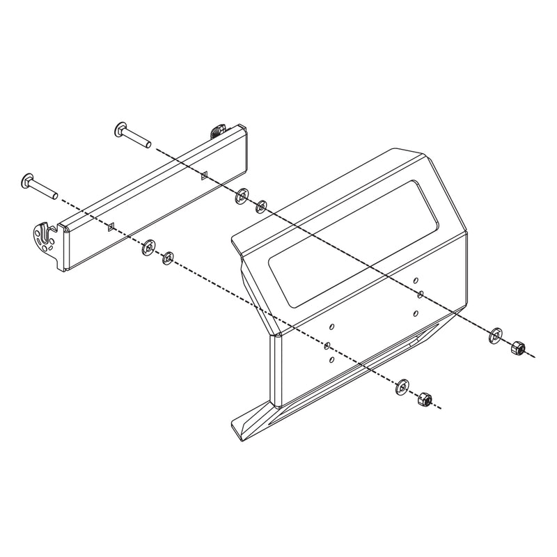 Humminbird HELIX 12 In-Dash Mounting Kit