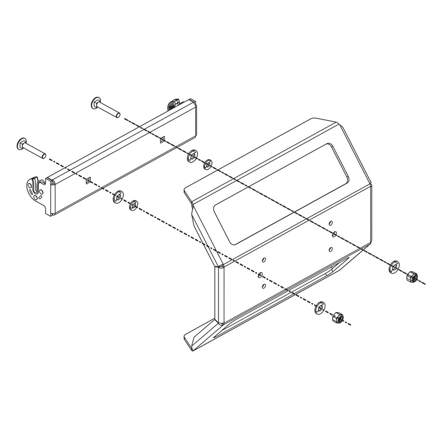 Humminbird HELIX 12 In-Dash Mounting Kit