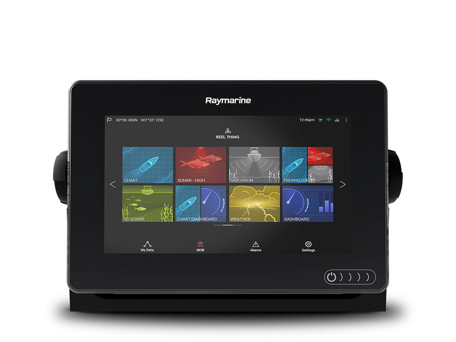 Raymarine Axiom 7 - 7" Touch Screen Multifunction Navigation with integrated RealVision 3D, 600W Sonar with RV-100 transducer and AUS Mapping [Part Number #E70365-03-AUS]