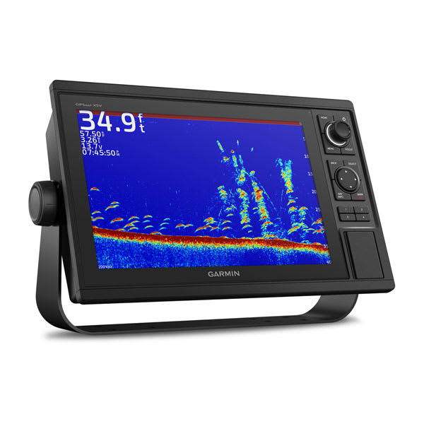 Garmin GPSMAP 1222xsv - Chartplotter without Transducer but with SideVü, ClearVü and Traditional CHIRP Sonar &amp; Worldwide Basemap