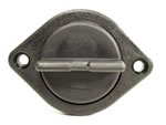 Bung Drain Plug &amp; Base 38mm Cut Out Black - Plastic (192442)
