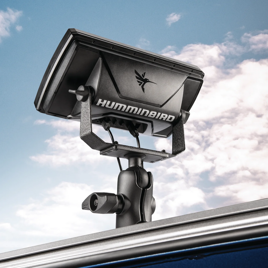 RAM Mounts Drill-Down Double Ball Mount for Humminbird Helix 9, 10, and 12