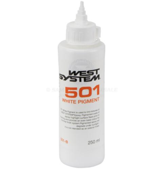 West System Epoxy Pigment 501 / 502 - White, 250ml