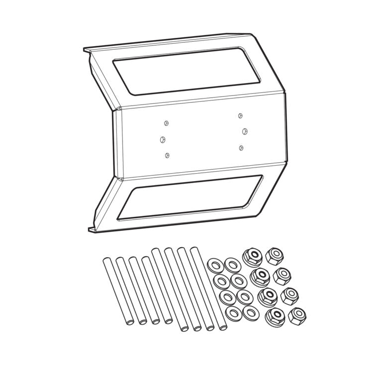 Humminbird SOLIX 12 In-Dash Mounting Kit