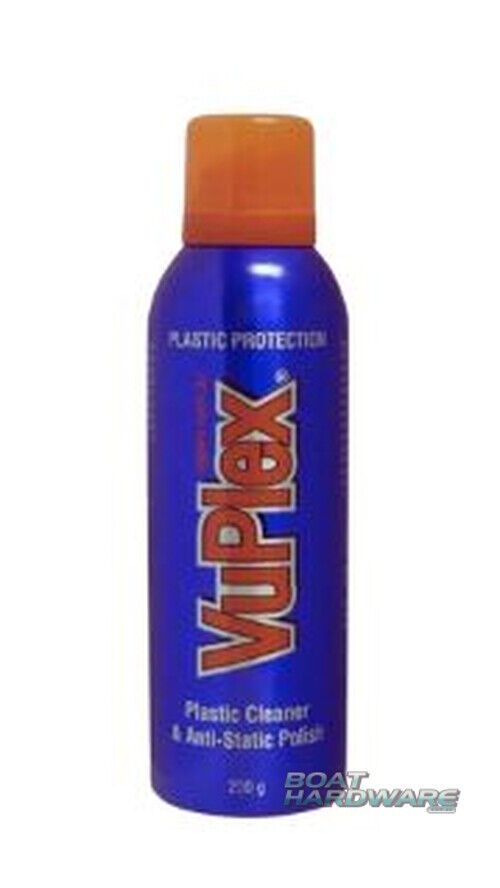 Vuplex Plastic Cleaner & Anti-Static Polish - 200g