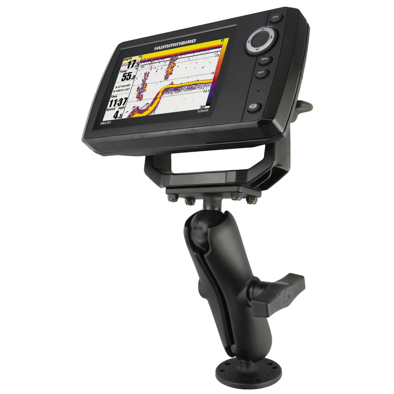 RAM Mounts Drill-Down Double Ball Mount for Humminbird Helix 5