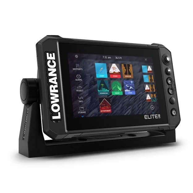 Lowrance Elite FS™ 7 Fishfinder with AUS/NZ Enhanced Embedded charts - with HDI Transducer